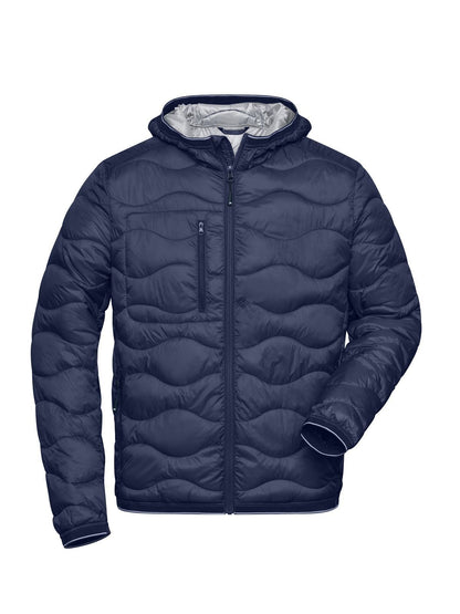 Men's Padded Jacket Daiber Navy/Silver