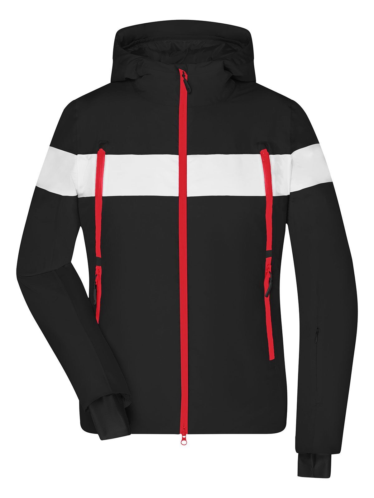 Ladies' Wintersport Jacket Daiber Black/White