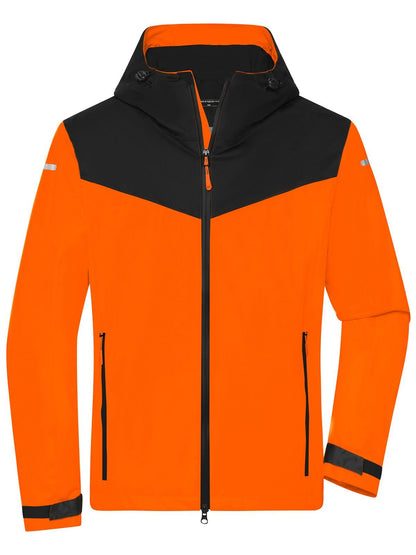 Men's Allweather Jacket Daiber Neon-Orange/Black