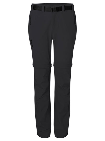 Ladies' Zip-Off Trekking Pants Daiber Black