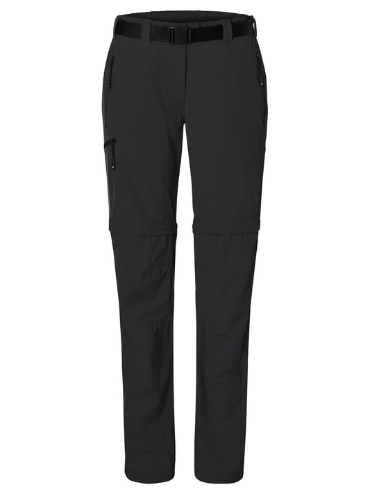 Men's Zip-Off Trekking Pants Daiber Black
