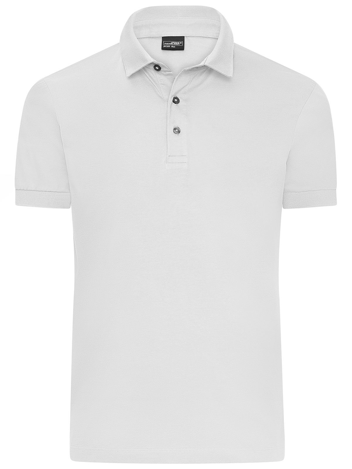 Men's Mercerised Polo Daiber White