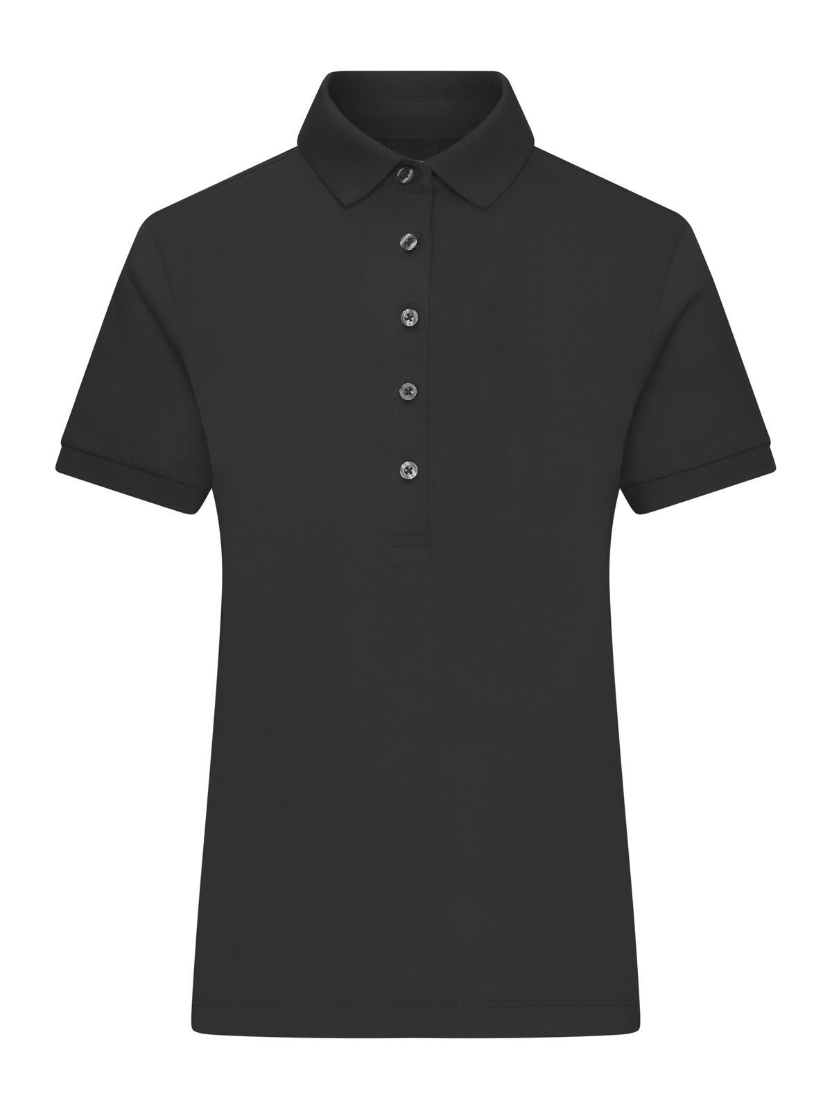 Ladies' Mercerised Polo Daiber Black