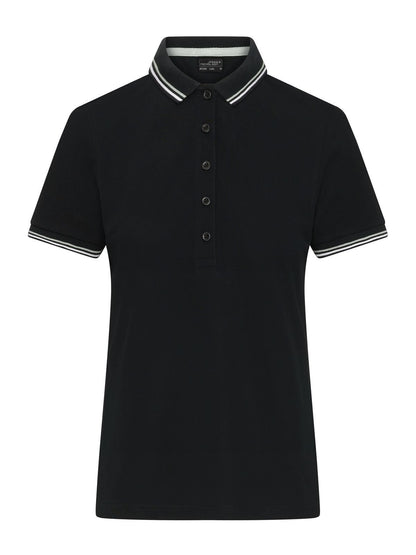 Ladies' Polo Daiber Black/White/Grey