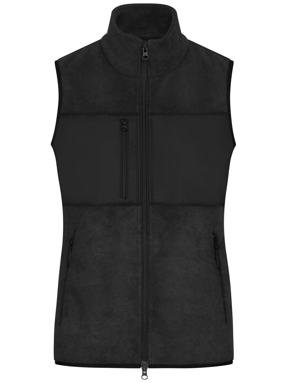 Ladies' Fleece Vest Daiber Black/Black