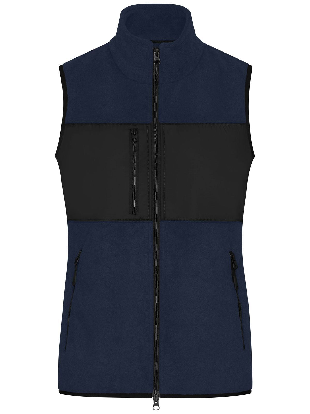 Ladies' Fleece Vest Daiber Navy/Black