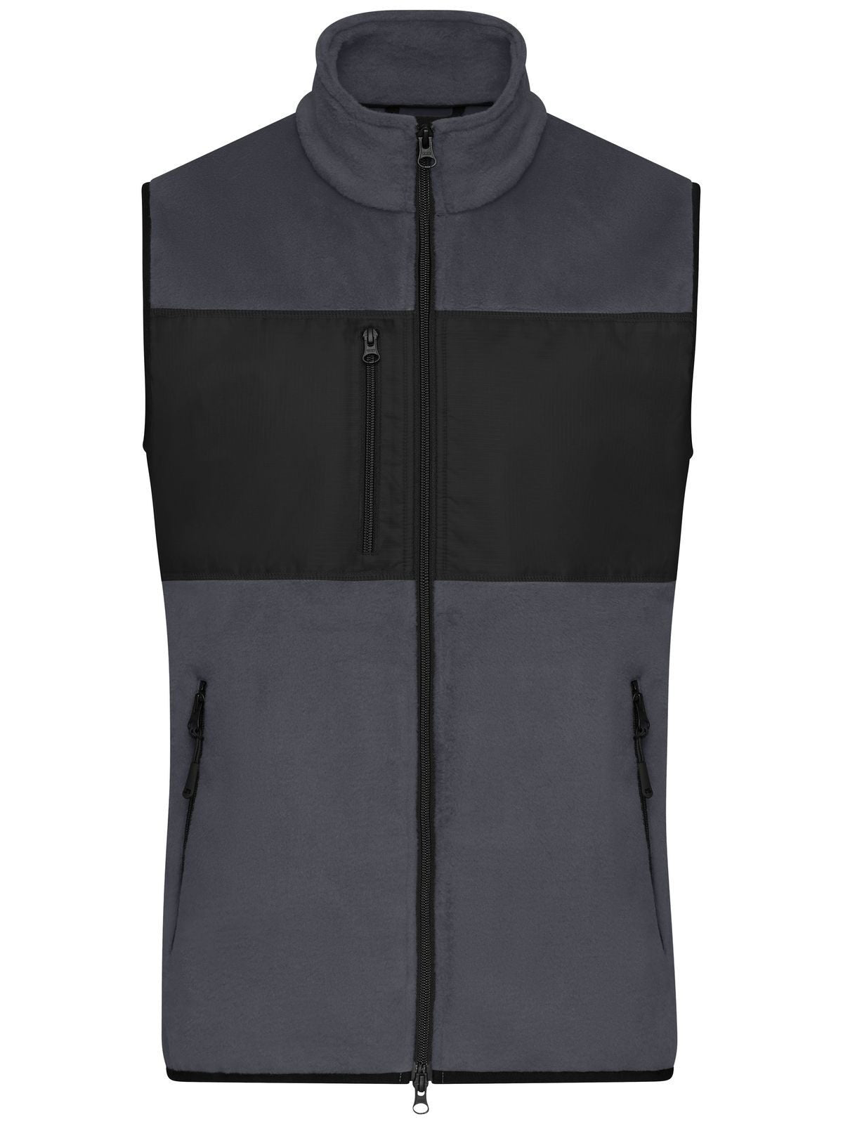 Men's Fleece Vest Daiber Carbon/Black