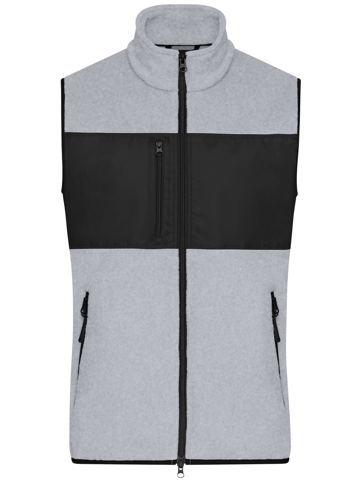 Men's Fleece Vest Daiber Light-Melange/Black