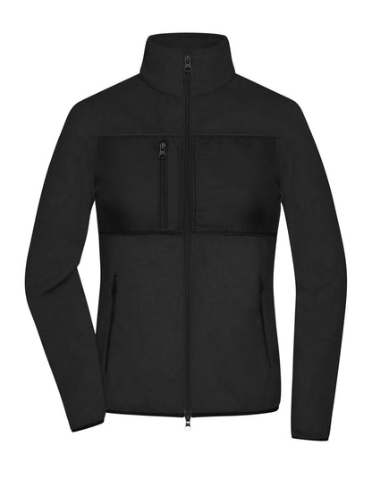 Ladies' Fleece Jacket Daiber Black/Black