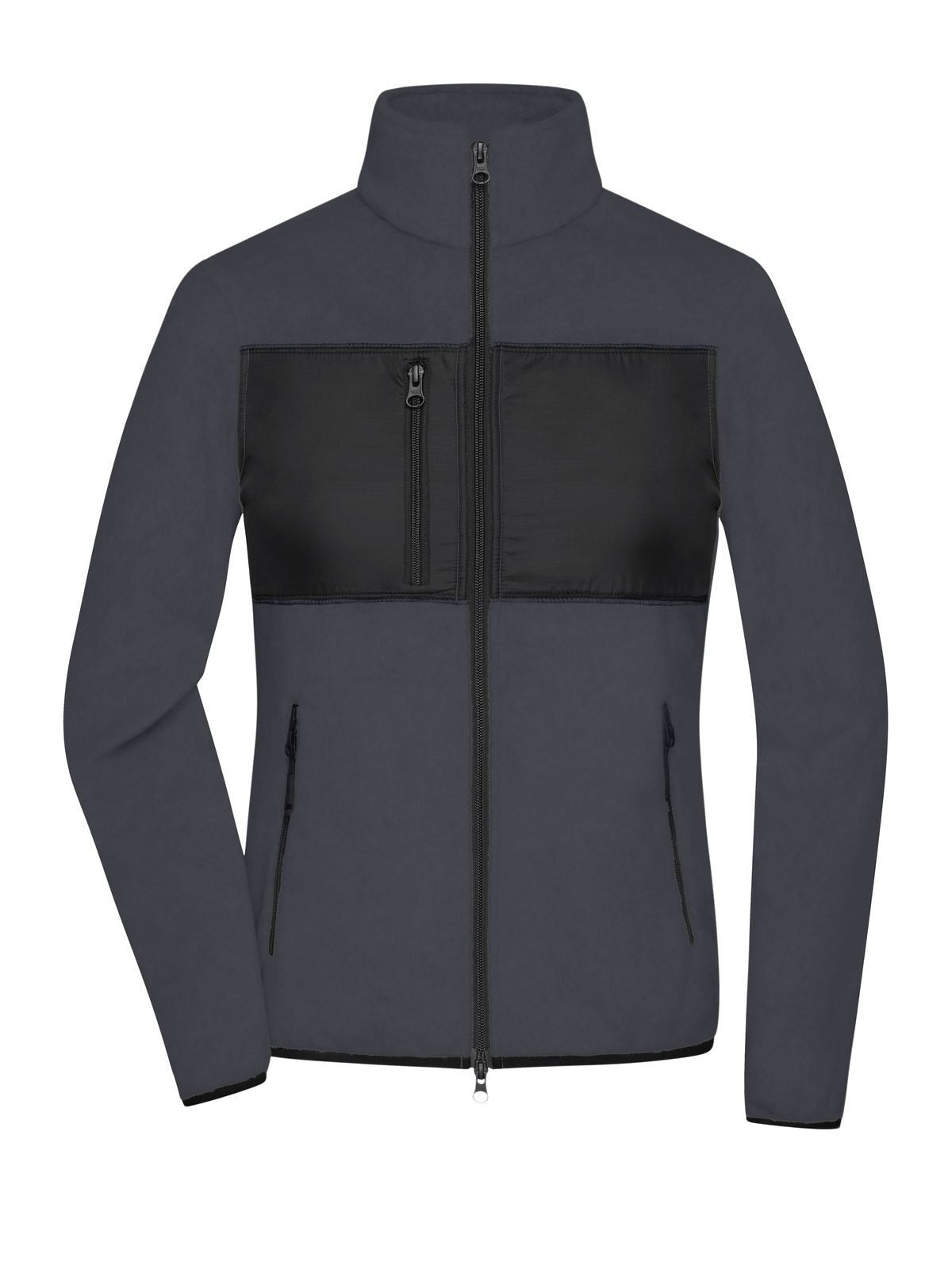 Ladies' Fleece Jacket Daiber Carbon/Black
