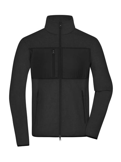 Men's Fleece Jacket Daiber Black/Black