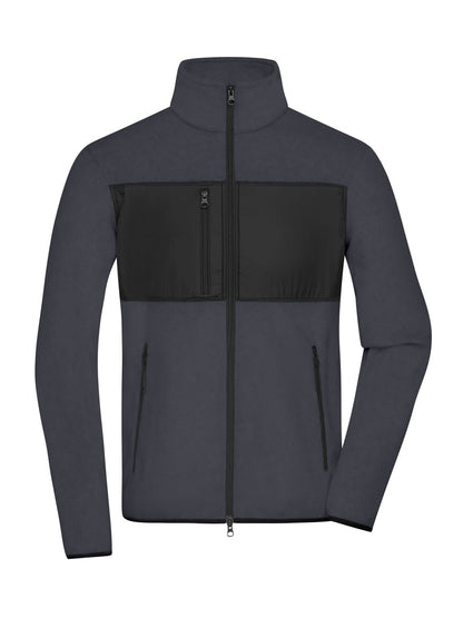 Men's Fleece Jacket Daiber Carbon/Black