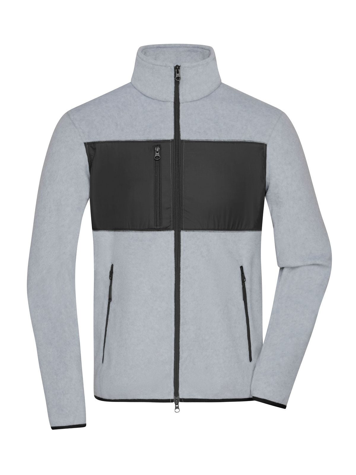 Men's Fleece Jacket Daiber Light-Melange/Black