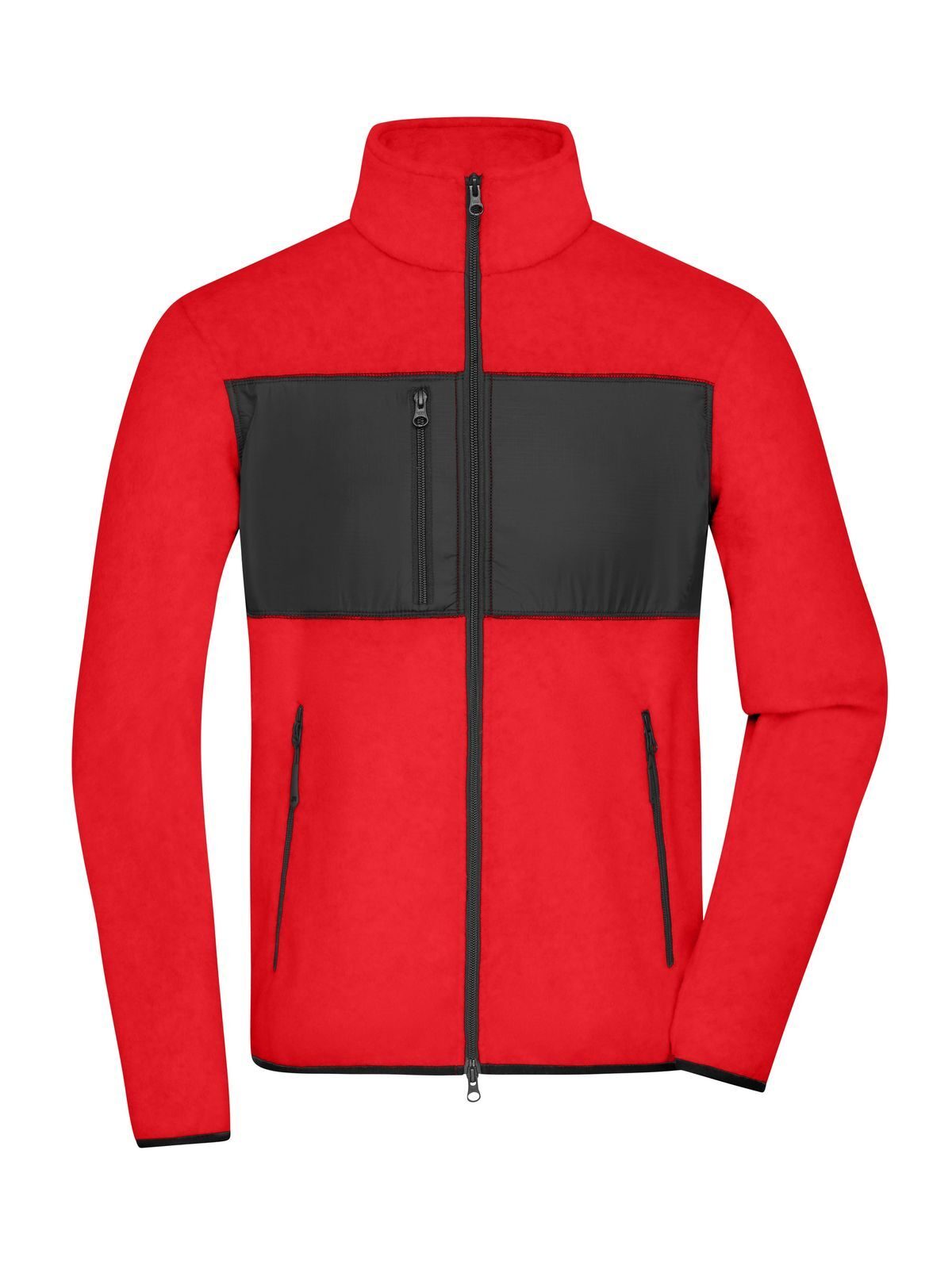 Men's Fleece Jacket Daiber Red/Black