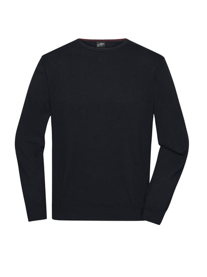 Mens' Round-Neck Pullover Daiber Black
