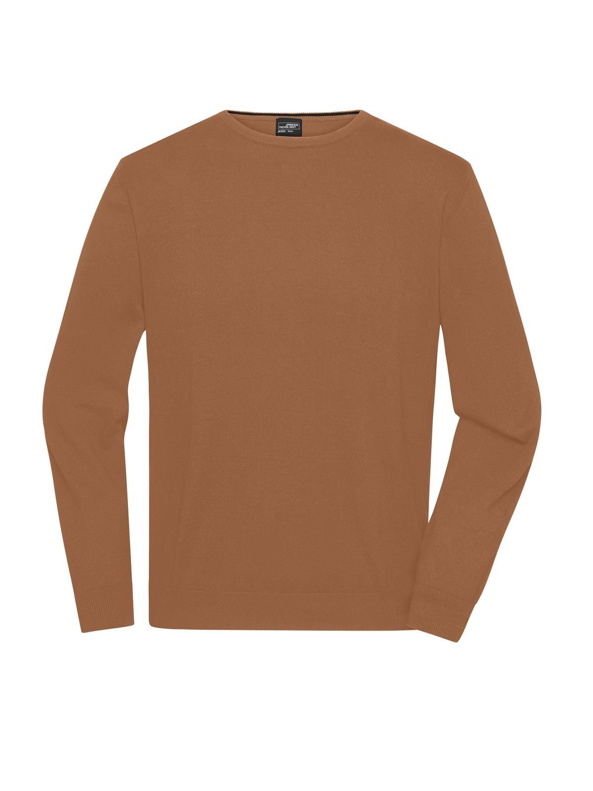 Mens' Round-Neck Pullover Daiber Camel