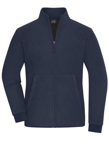 Ladies' Bonded Fleece Jacket Daiber Navy/Dark-Grey