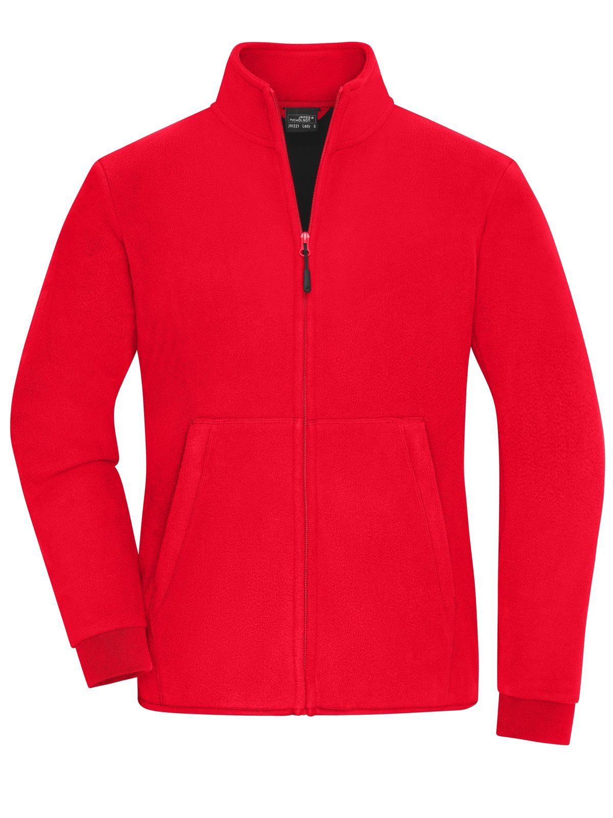 Ladies' Bonded Fleece Jacket Daiber Red/Black
