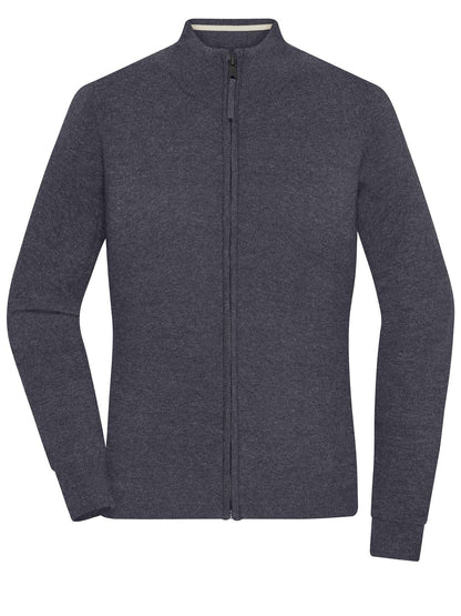 Ladies' Zip-Cardigan Daiber Anthracite-Melange
