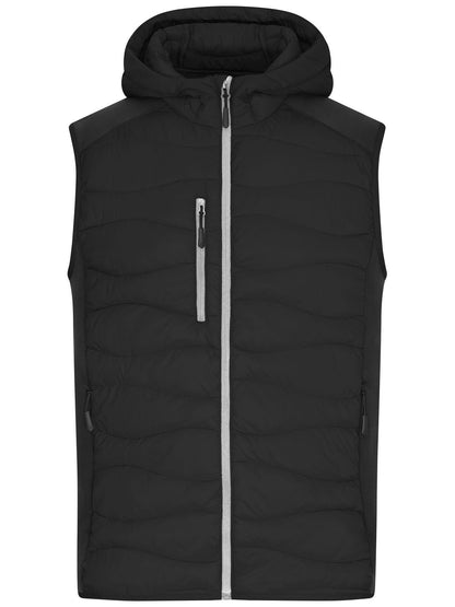 Men's Hybrid Vest Daiber Black/Black