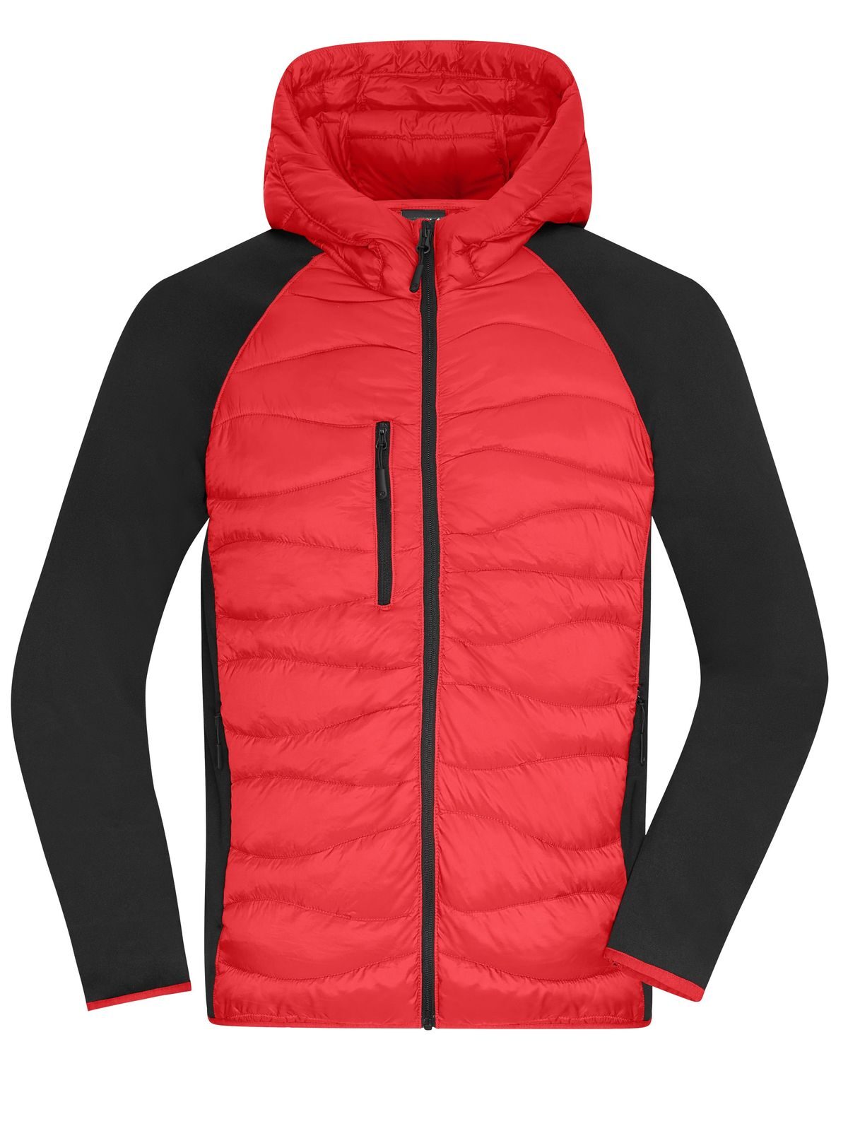 Men's Hybrid Jacket Daiber Red/Black