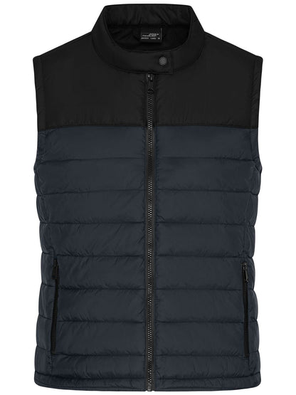 Ladies' Padded Vest Daiber Carbon/Black