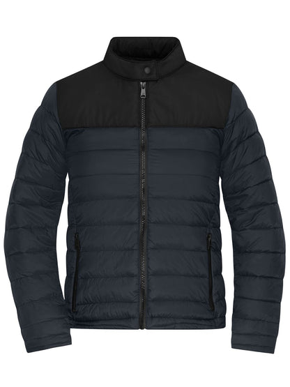 Ladies' Padded Jacket Daiber Carbon/Black