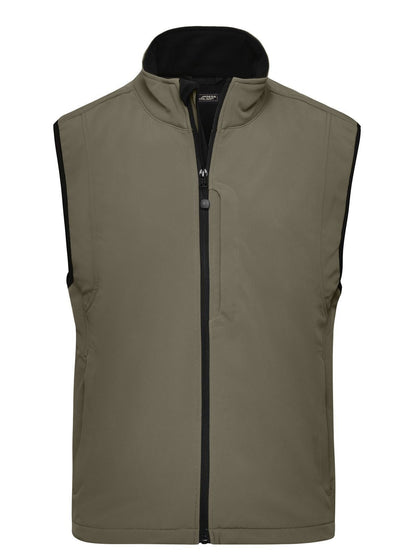 Men's Softshell Vest Daiber Olive