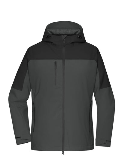 Ladies‘ 3-in-1 Jacket GRS Daiber Carbon/Black