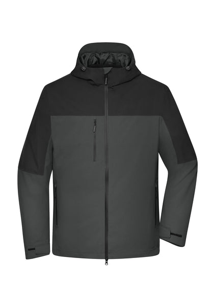 Men‘s 3-in-1 Jacket GRS Daiber Carbon/Black
