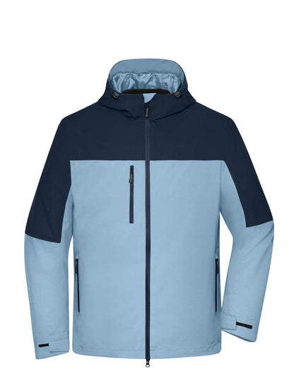 Men‘s 3-in-1 Jacket GRS Daiber Milky-Blue/Navy
