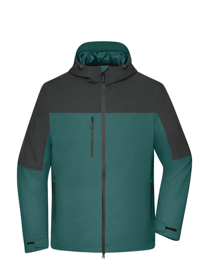 Men‘s 3-in-1 Jacket GRS Daiber Smoky-Green/Carbon