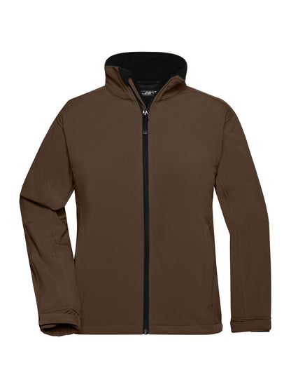 Ladies' Softshell Jacket Daiber Brown