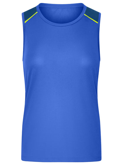 Ladies' Running Tank GRS Daiber Peacock-Blue