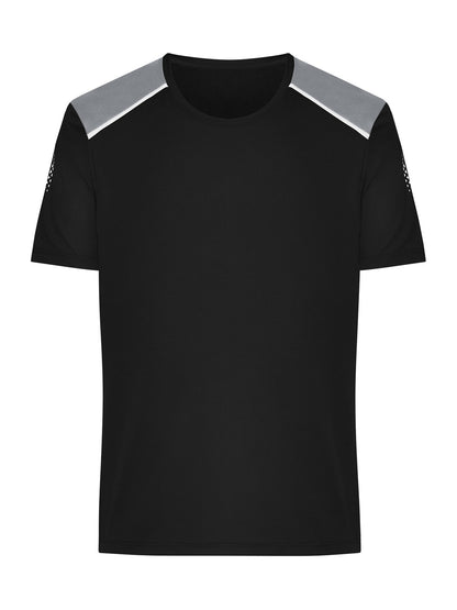 Men's Running T-Shirt  GRS Daiber Black