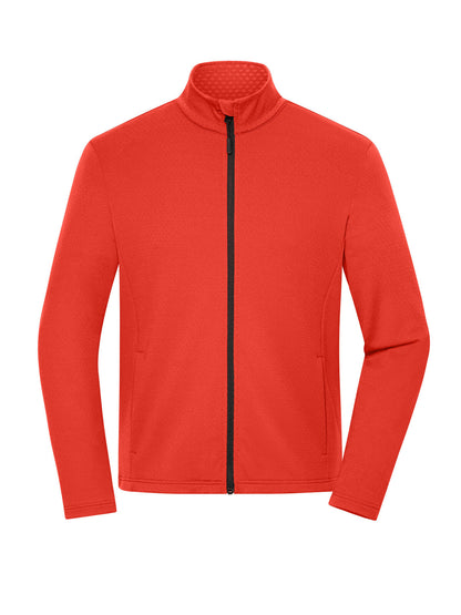 Men's Sports Structured Fleece Jacket  GRS Daiber Spicy-Orange