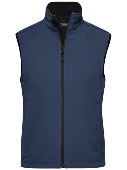 Ladies' Softshell Vest Daiber Navy