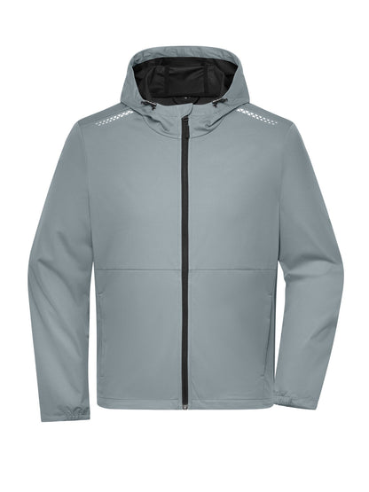 Men‘s Sports Softshell Jacket GRS Daiber Space-Grey