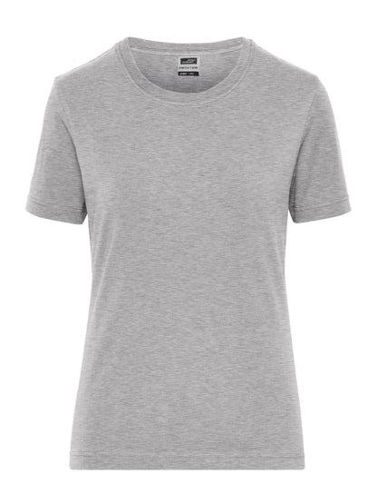 Ladies' Bio Stretch-T Work - Solid Daiber Grey-Heather