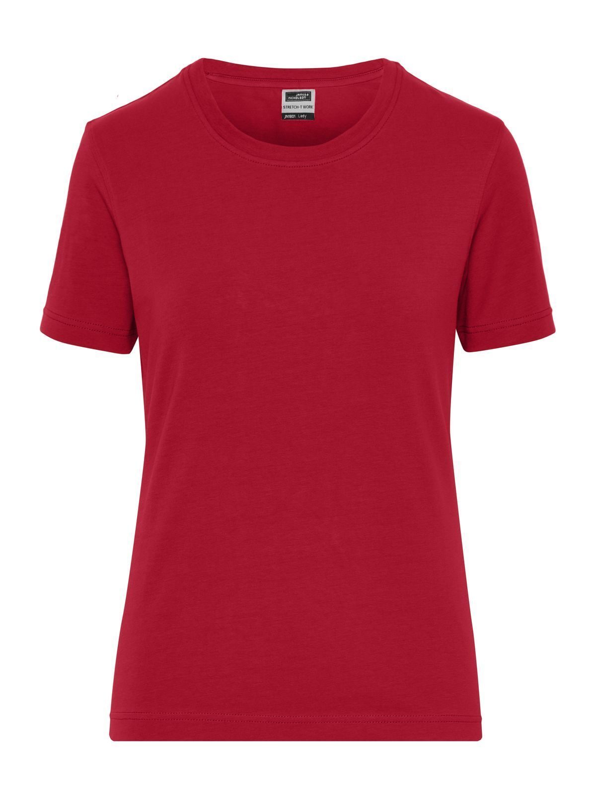 Ladies' Bio Stretch-T Work - Solid Daiber Red