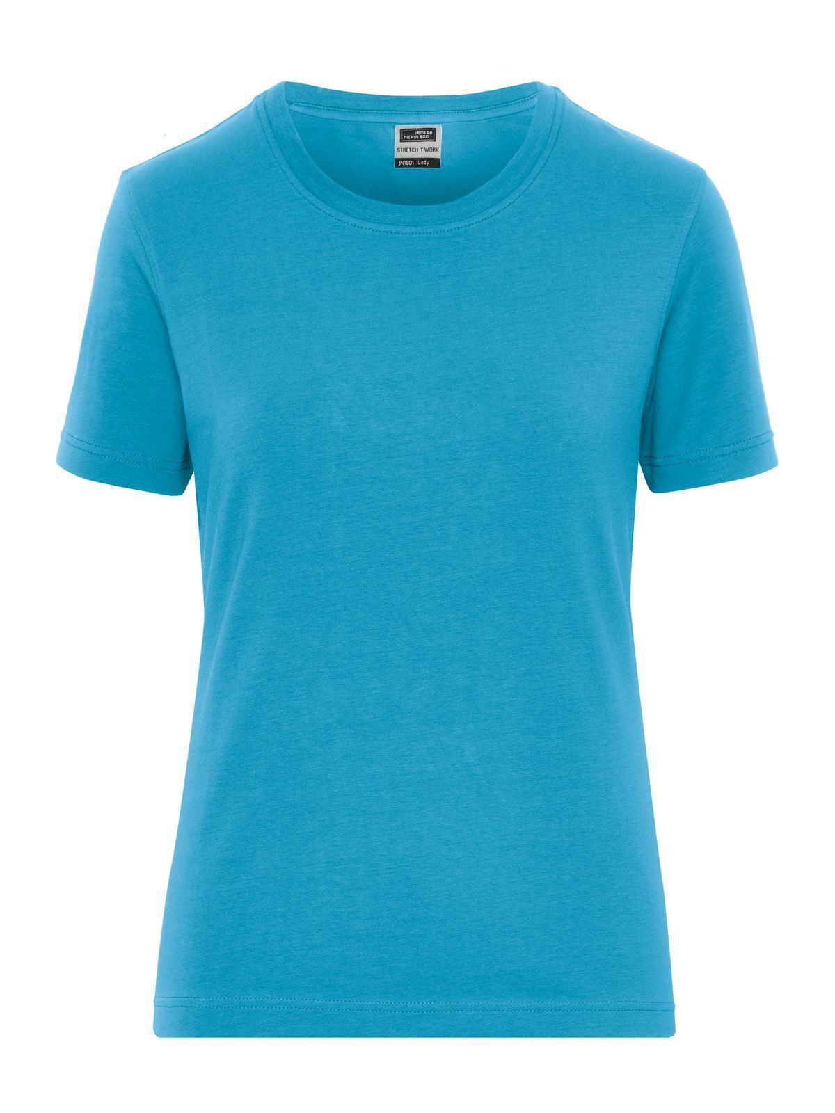 Ladies' Bio Stretch-T Work - Solid Daiber Turquoise