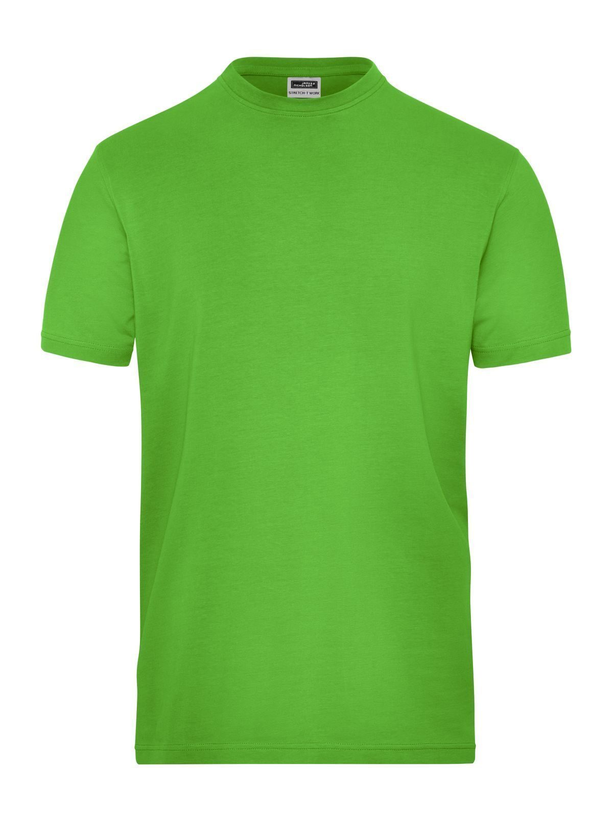 Men's Bio Stretch-T Work - Solid Daiber Lime-Green