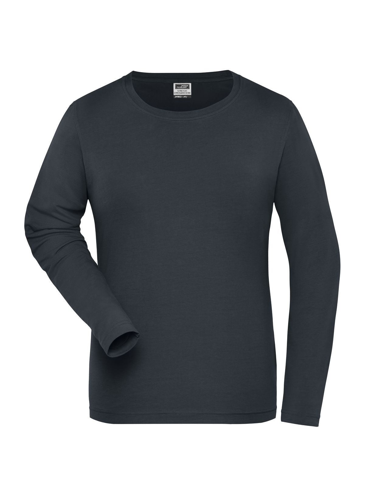 Ladies' Bio Stretch-Longsleeve Work - Solid Daiber Carbon