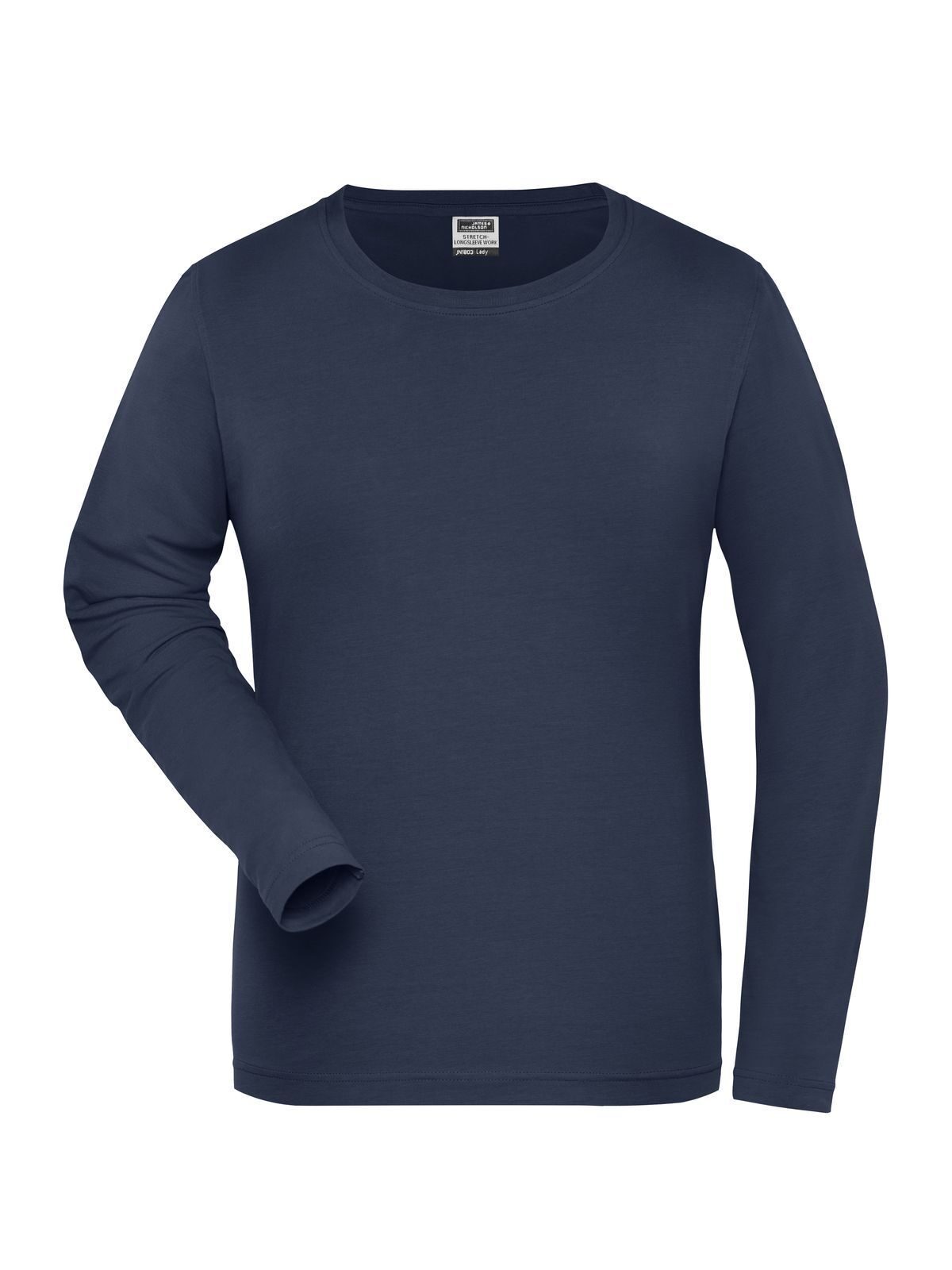 Ladies' Bio Stretch-Longsleeve Work - Solid Daiber Navy
