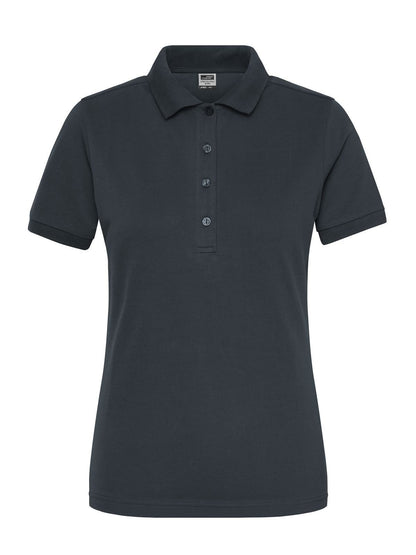 Ladies' Bio Stretch-Polo Work - Solid Daiber Carbon