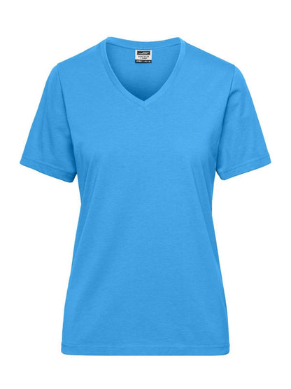 Ladies' Bio workwear T-Shirt Daiber Aqua