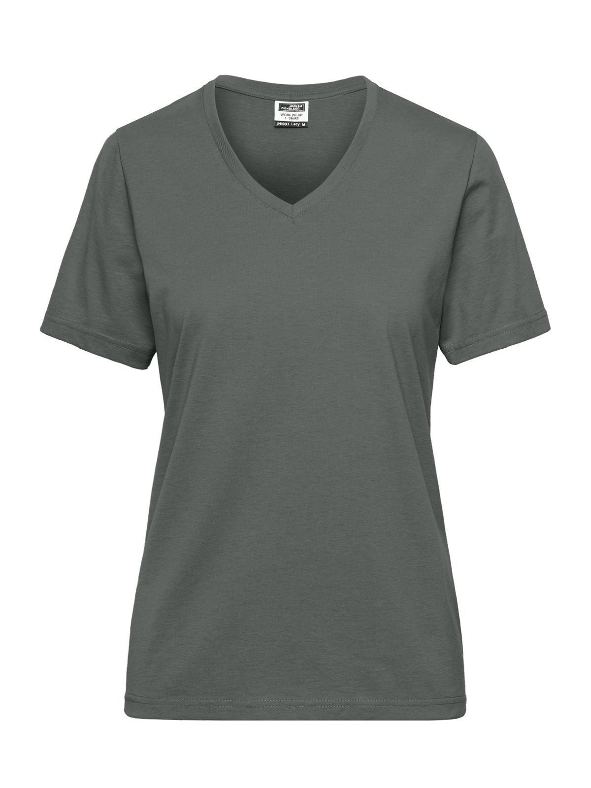Ladies' Bio workwear T-Shirt Daiber Dark-Grey