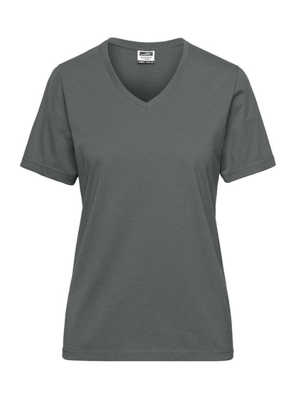 Ladies' Bio workwear T-Shirt Daiber Dark-Grey