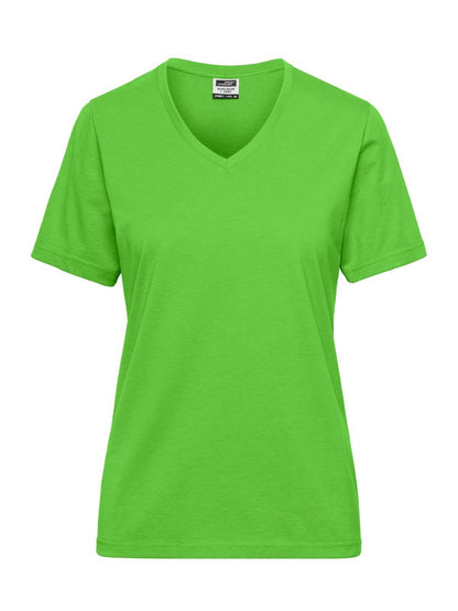 Ladies' Bio workwear T-Shirt Daiber Lime-Green