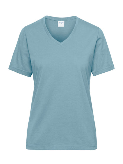 Ladies' Bio workwear T-Shirt Daiber Steel-Blue